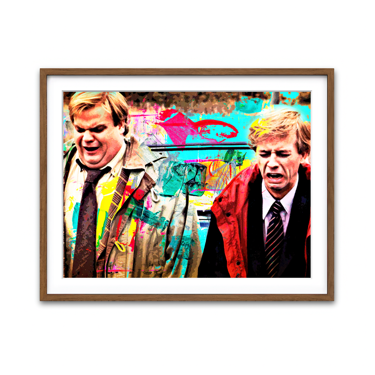 Framed Print 4x3 Walnut