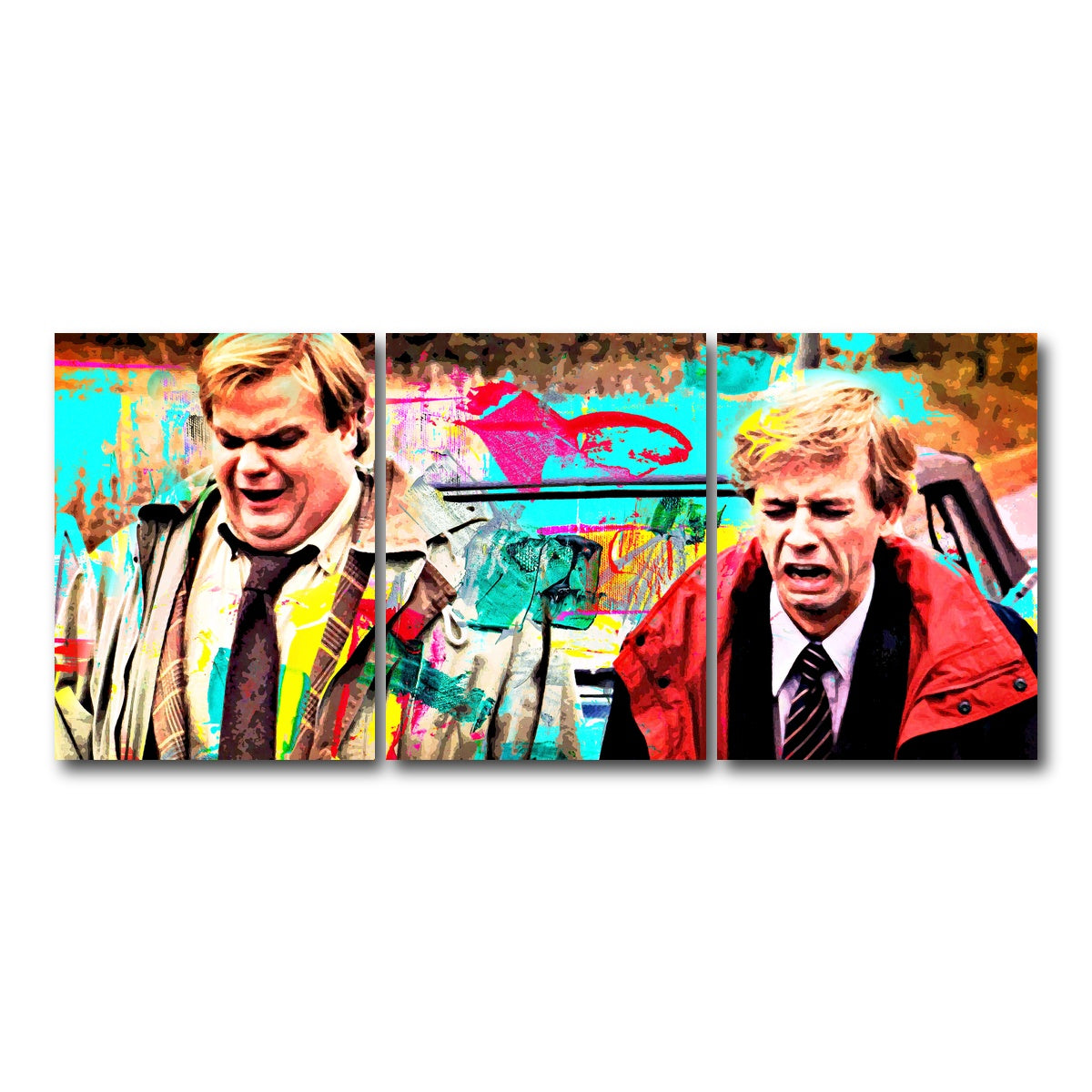 AUTO-MOCKUP WHITE | Tommy Boy | 3 Piece | Gallery Wrap Canvas | group=18x24