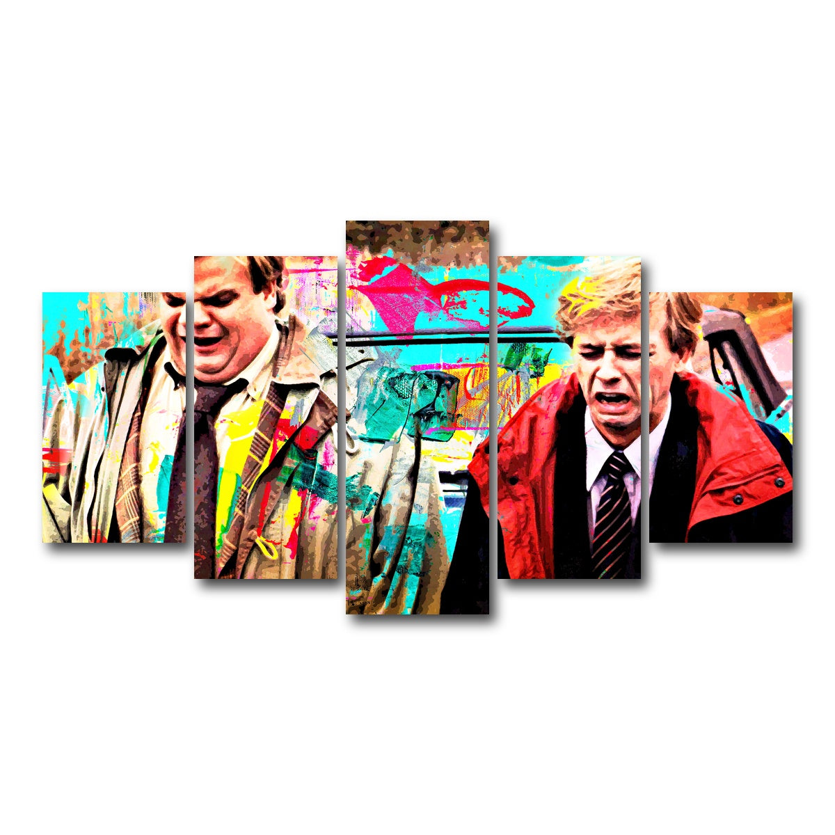 AUTO-MOCKUP WHITE | Tommy Boy | 5 Piece | Gallery Wrap Canvas | group=5_normal