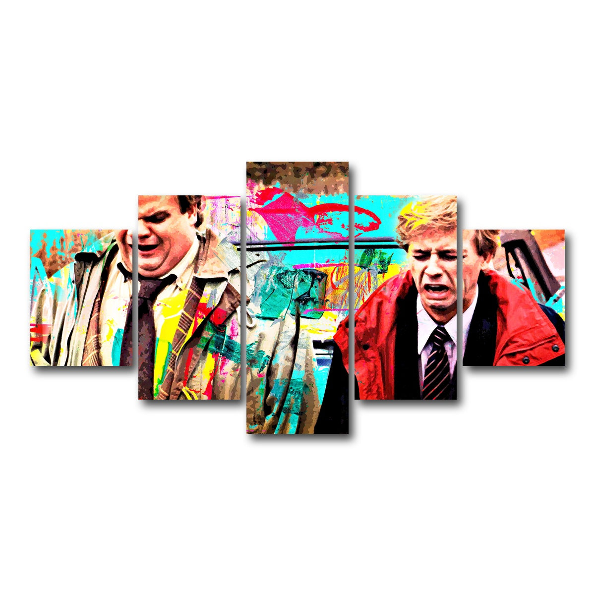 AUTO-MOCKUP WHITE | Tommy Boy | 5 Piece | Gallery Wrap Canvas | group=5_short