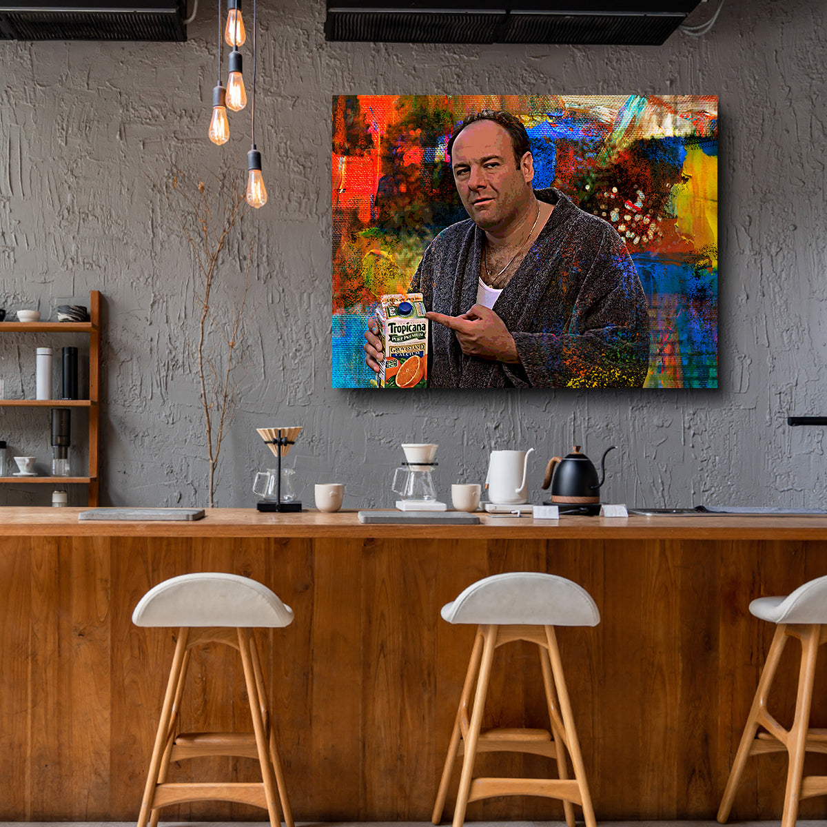 Tony Soprano Some Pulp Wall Art