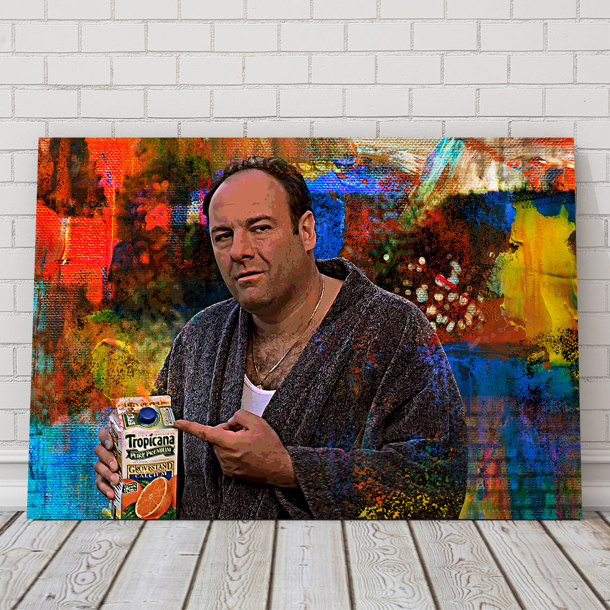 Tony Soprano Some Pulp Wall Art