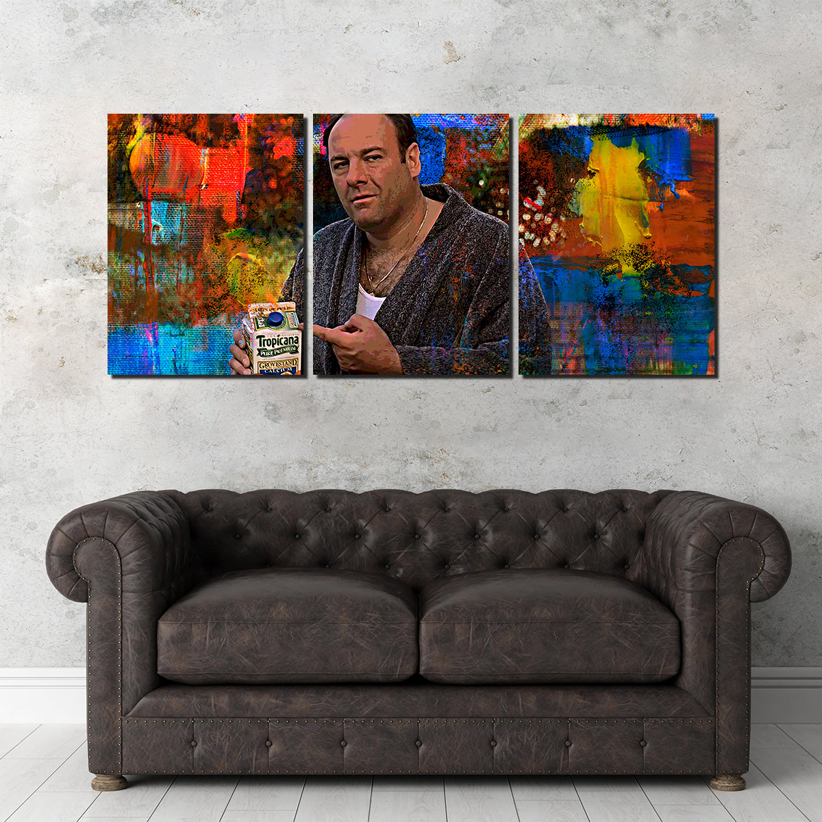 Tony Soprano Some Pulp Wall Art