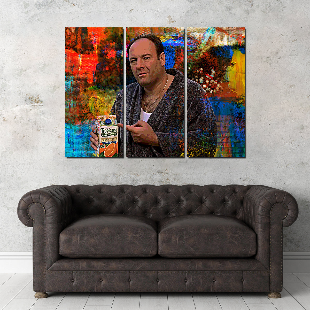 Tony Soprano Some Pulp Wall Art