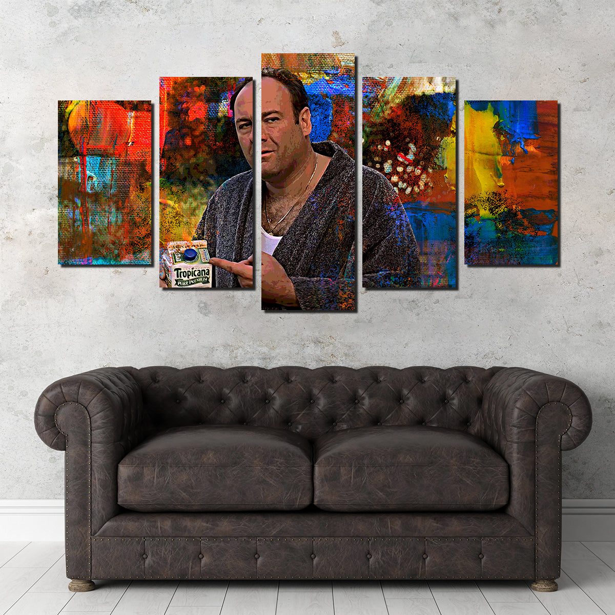 Tony Soprano Some Pulp Wall Art