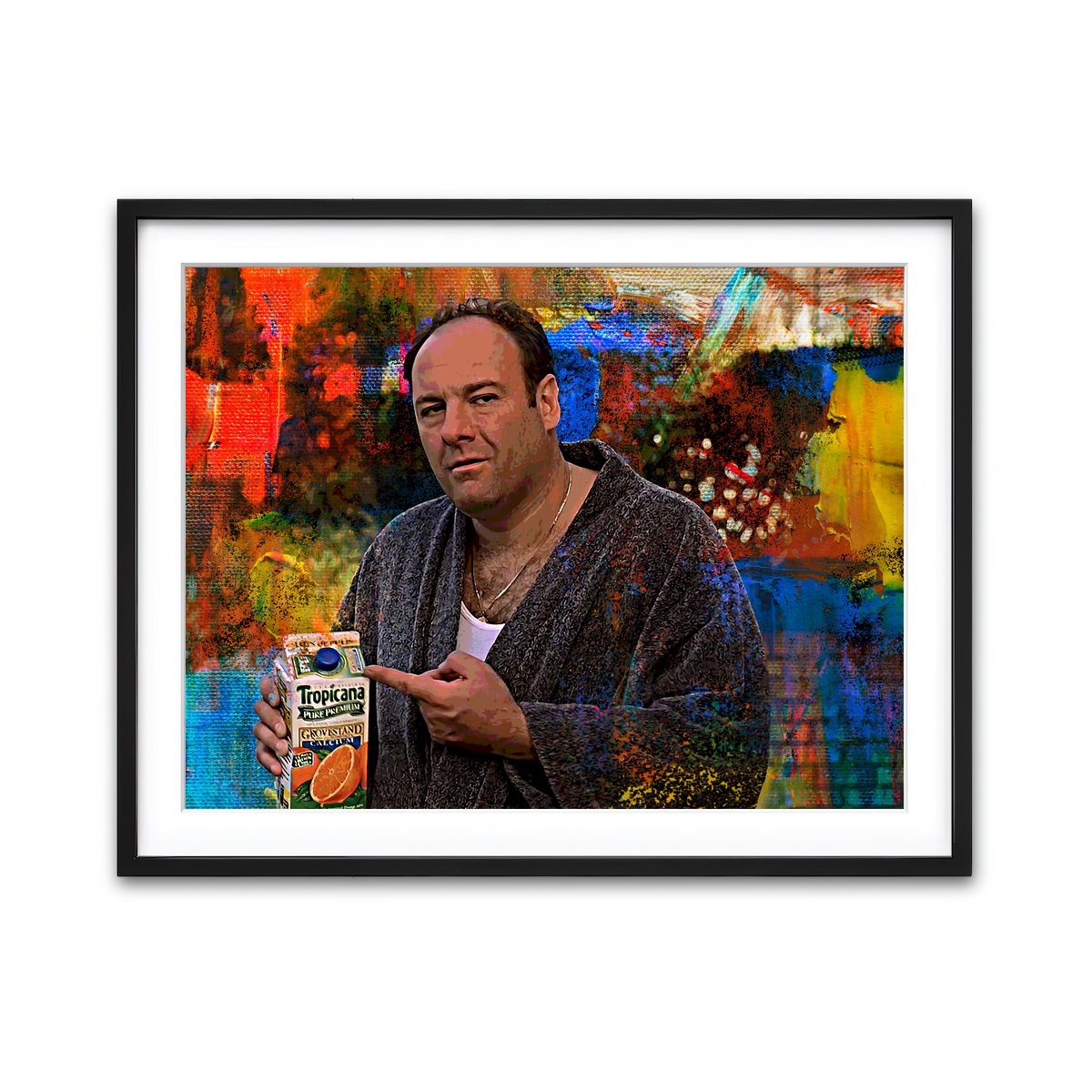 Framed Print 4x3 Black