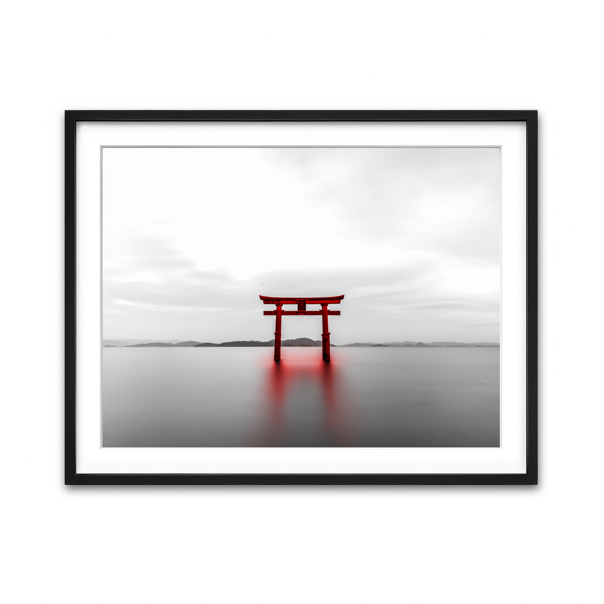Framed Print 4x3 Black