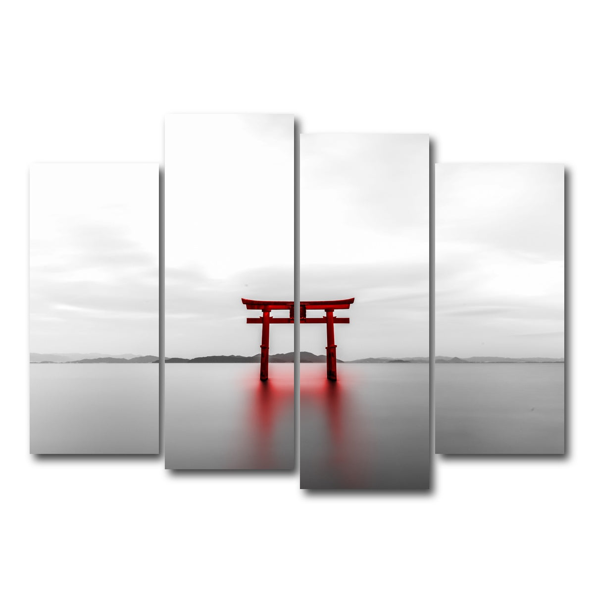 AUTO-MOCKUP WHITE | Torii | 4 Piece | Gallery Wrap Canvas | group=4_normal