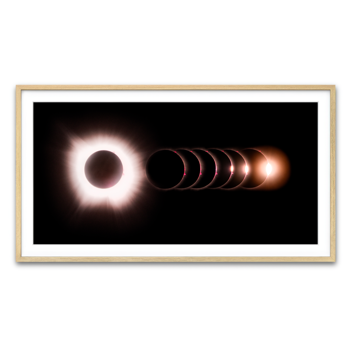 Framed Print 2x1 Natural