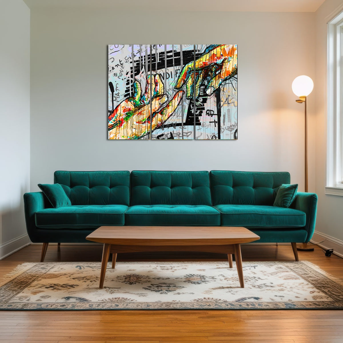 AUTO-MOCKUP ROOM | Touch Hand design