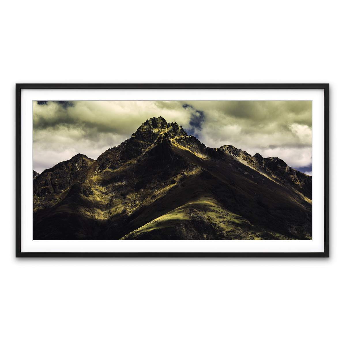 Framed Print 2x1 Black
