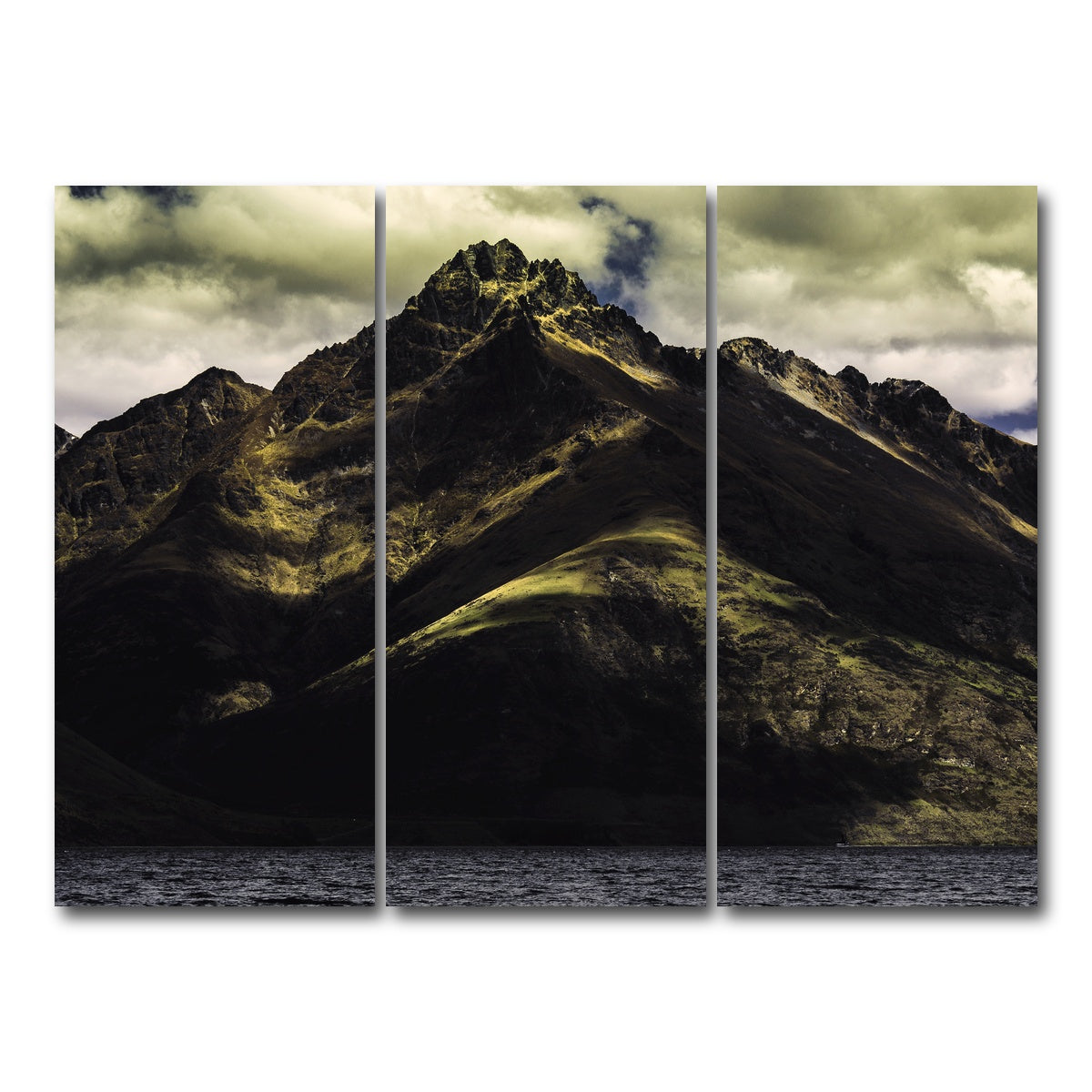 AUTO-MOCKUP WHITE | Towering Summit | 3 Piece | Gallery Wrap Canvas | group=8x18