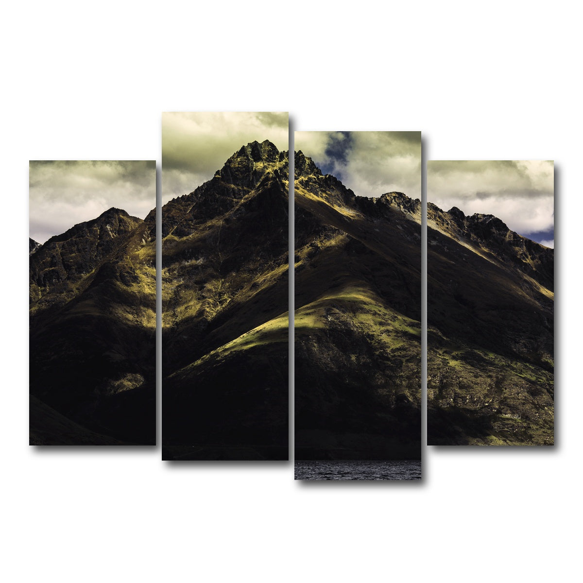 AUTO-MOCKUP WHITE | Towering Summit | 4 Piece | Gallery Wrap Canvas | group=4_normal