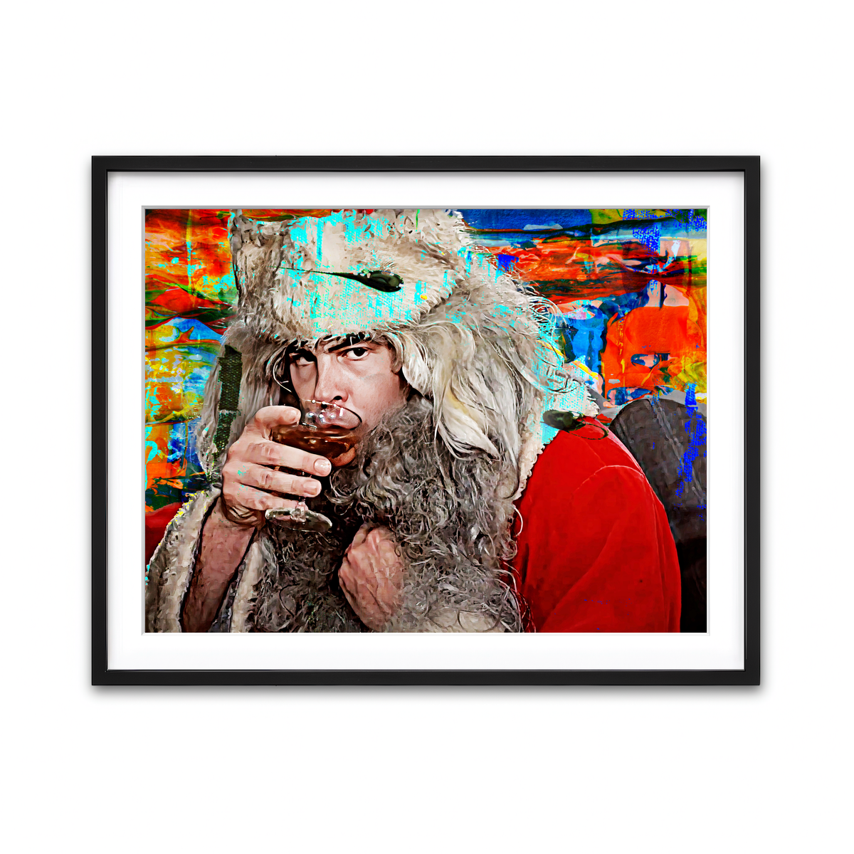 Framed Print 4x3 Black