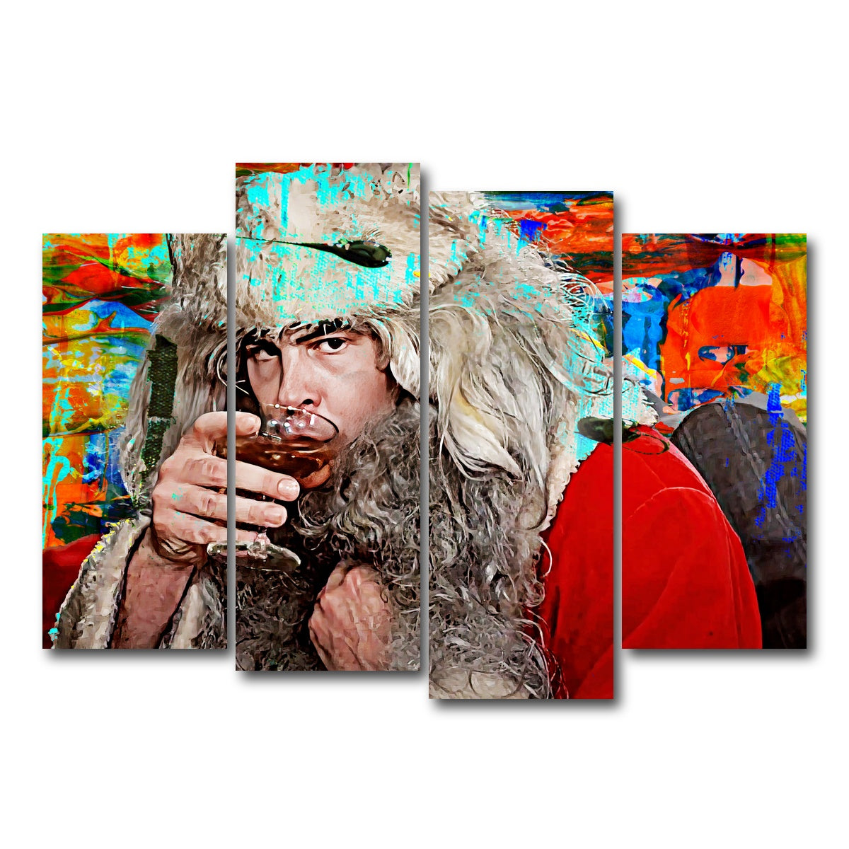 AUTO-MOCKUP WHITE | Trading Places - Louis Winthorpe III | 4 Piece | Gallery Wrap Canvas | group=4_normal