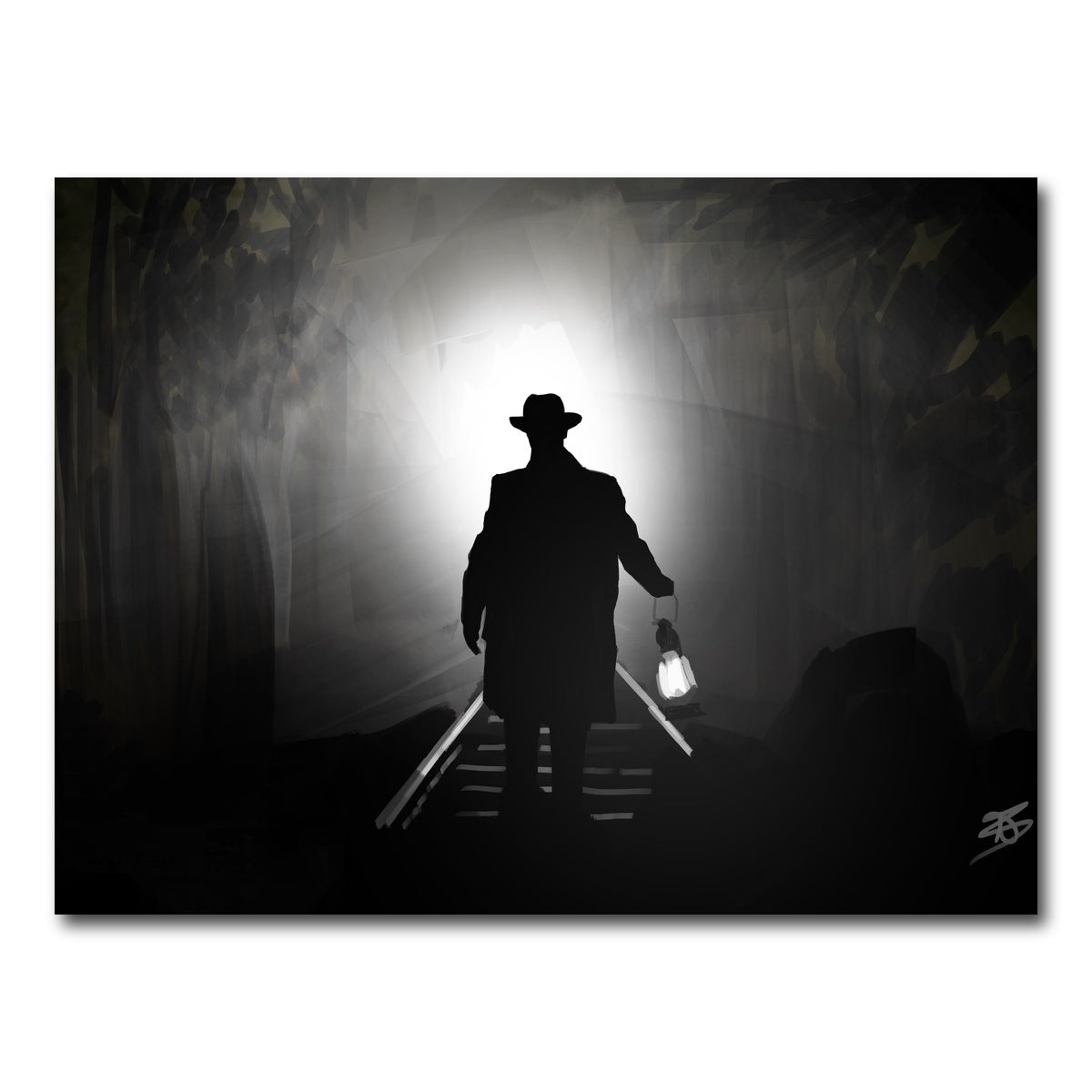 AUTO-MOCKUP WHITE | Train light | 1 Piece | Gallery Wrap Canvas | group=4x3