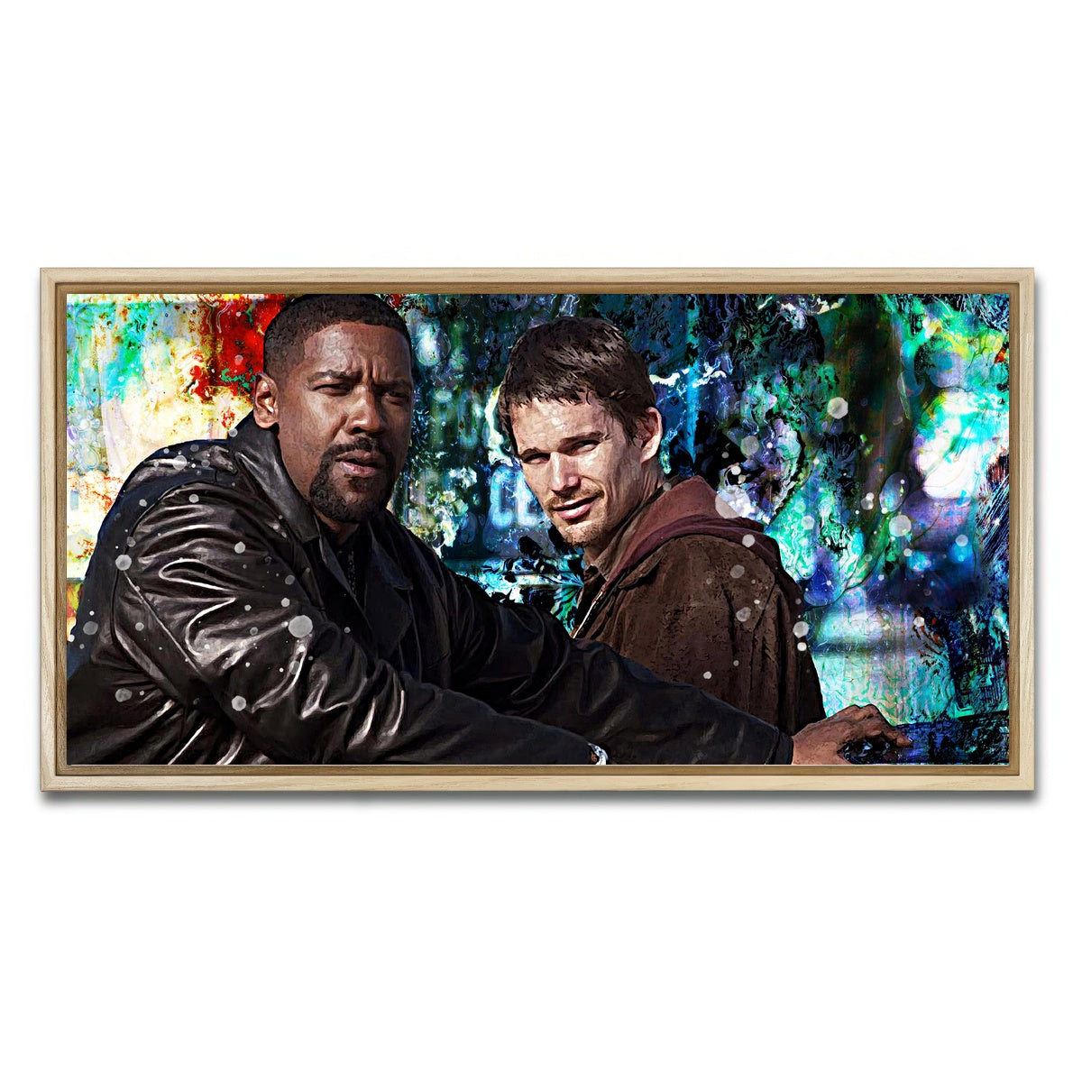 AUTO-MOCKUP WHITE | Training Day | 1 Piece | Natural Framed Canvas | group=2x1