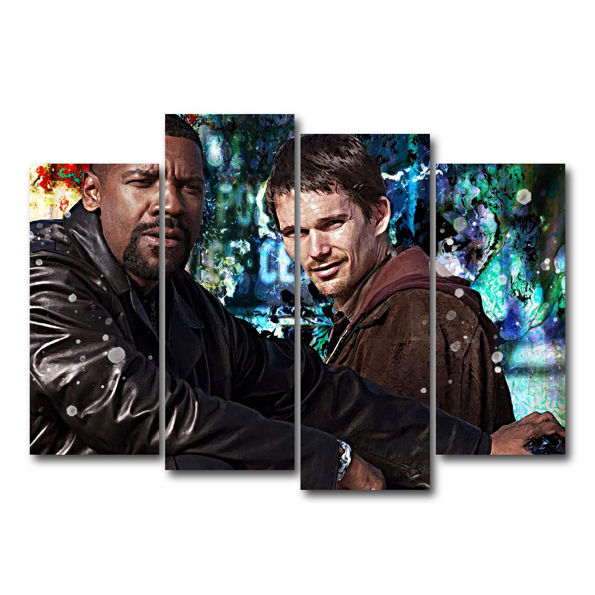 AUTO-MOCKUP WHITE | Training Day | 4 Piece | Gallery Wrap Canvas | group=4_normal