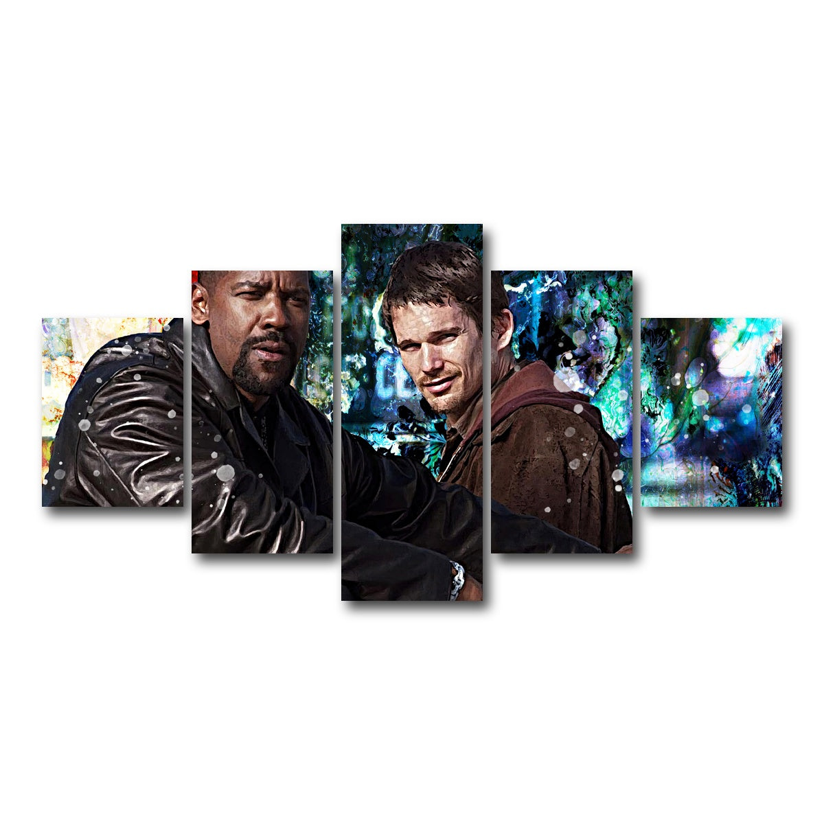 AUTO-MOCKUP WHITE | Training Day | 5 Piece | Gallery Wrap Canvas | group=5_short