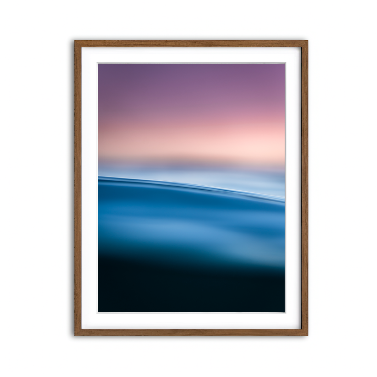 Framed Print 3x4 Walnut