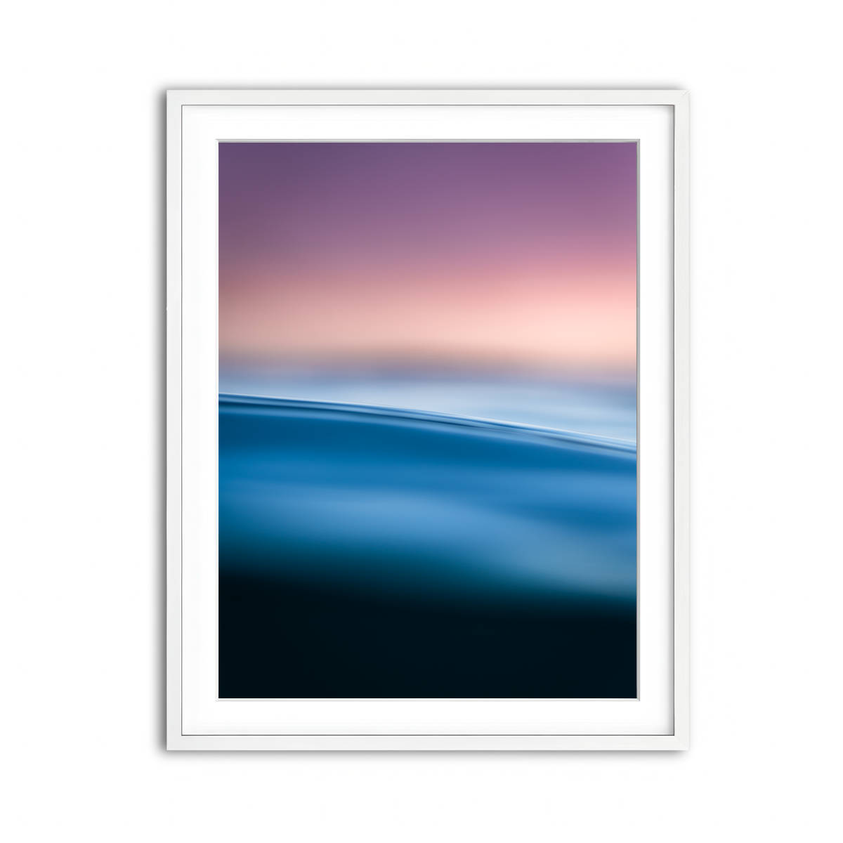 Framed Print 3x4 White