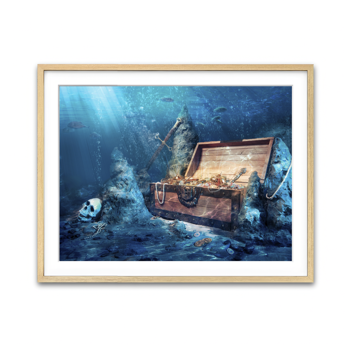 Framed Print 4x3 Natural