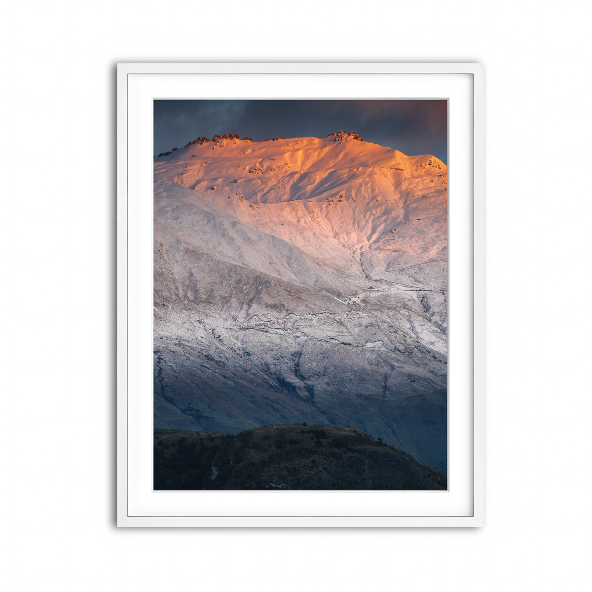 Framed Print 3x4 White