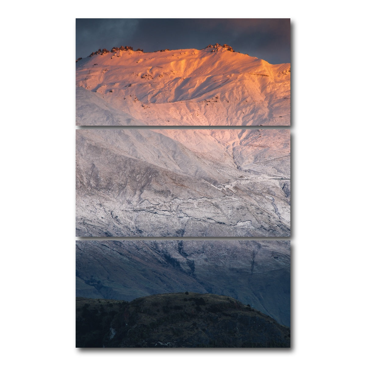 AUTO-MOCKUP WHITE | Treble Cone | 3 Piece | Gallery Wrap Canvas | group=12x24_stacked