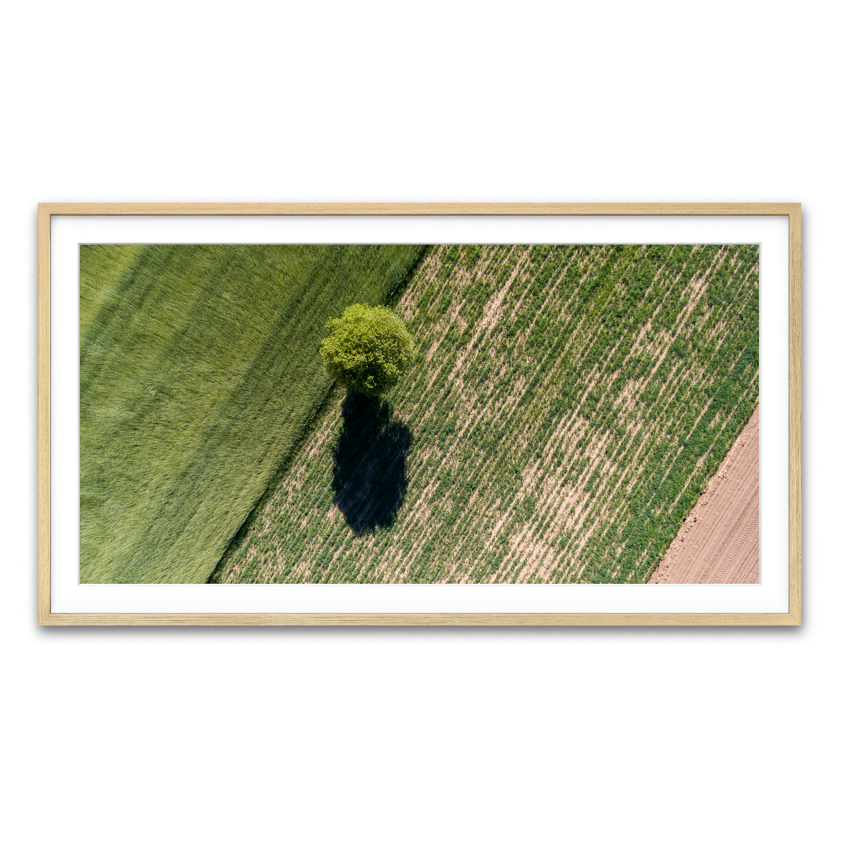 Framed Print 2x1 Natural