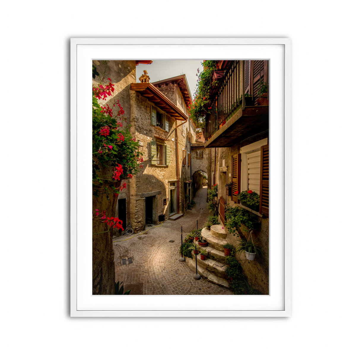 Framed Print 3x4 White