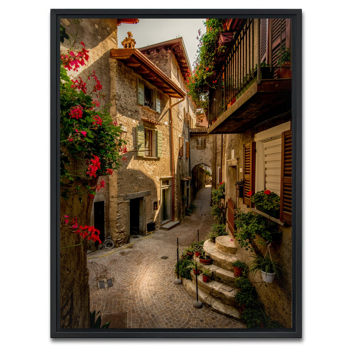 AUTO-MOCKUP WHITE | Tremosine | 1 Piece | Black Framed Canvas | group=3x4