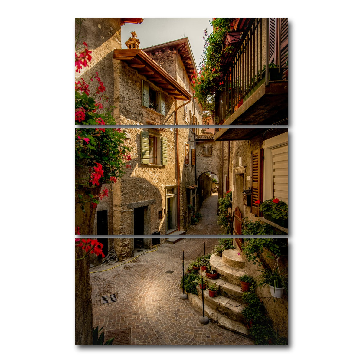 AUTO-MOCKUP WHITE | Tremosine | 3 Piece | Gallery Wrap Canvas | group=12x24_stacked