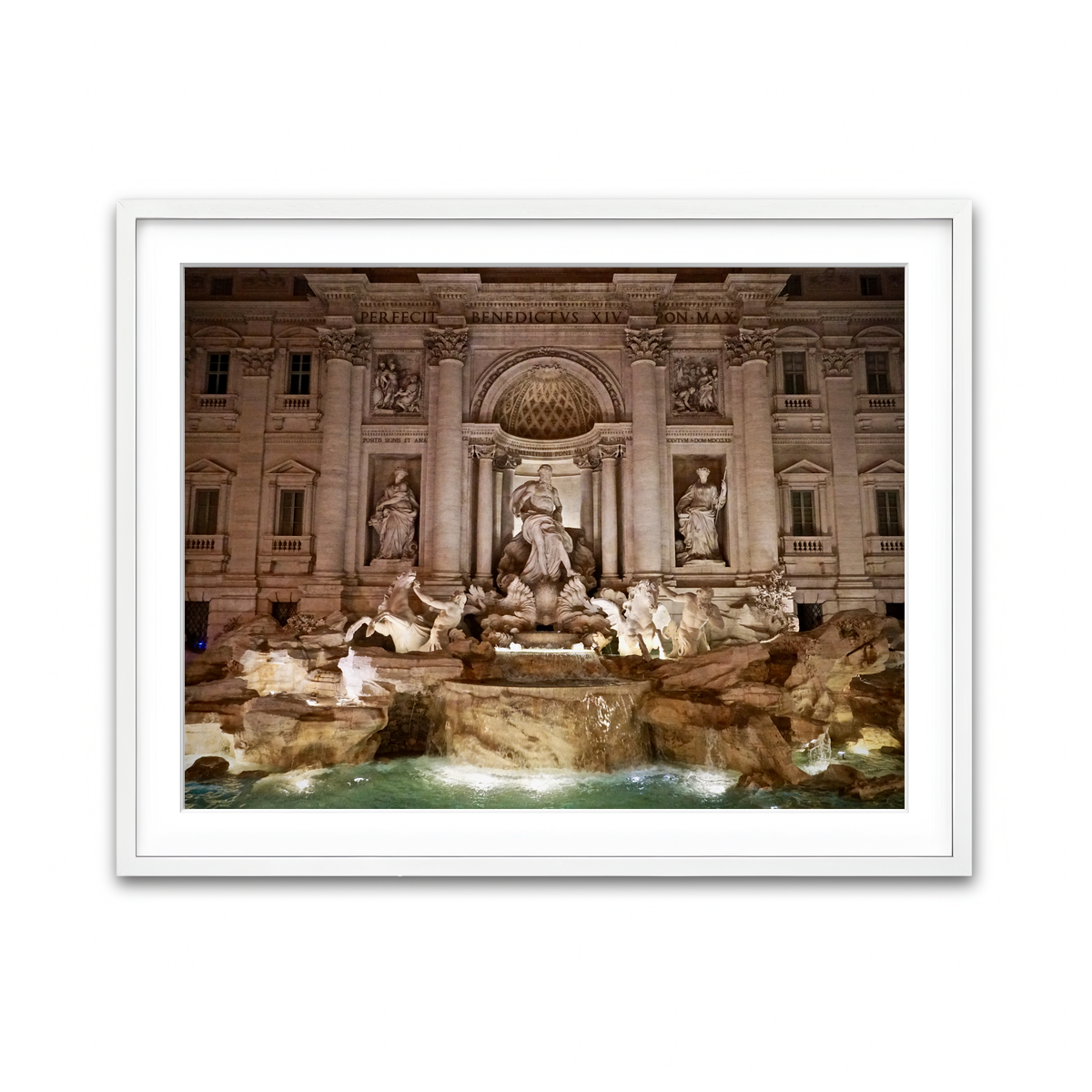 Framed Print 4x3 White