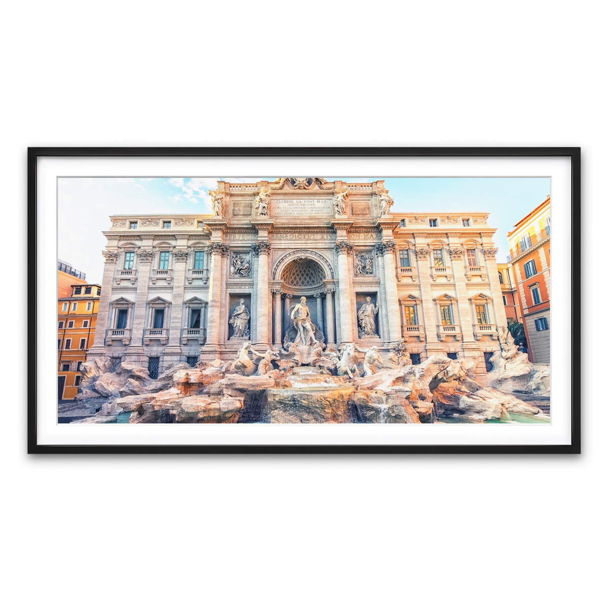 Framed Print 2x1 Black