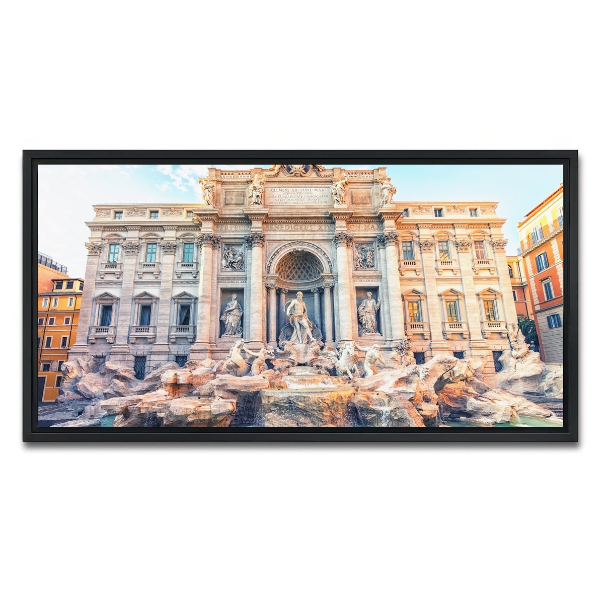 AUTO-MOCKUP WHITE | Trevi | 1 Piece | Black Framed Canvas | group=2x1