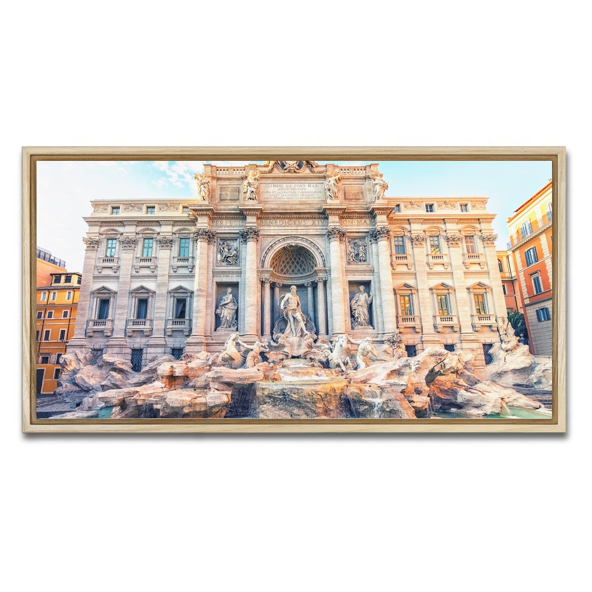 AUTO-MOCKUP WHITE | Trevi | 1 Piece | Natural Framed Canvas | group=2x1