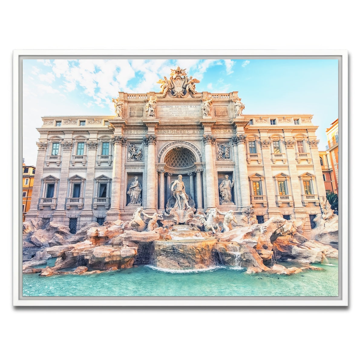 AUTO-MOCKUP WHITE | Trevi | 1 Piece | White Framed Canvas | group=4x3