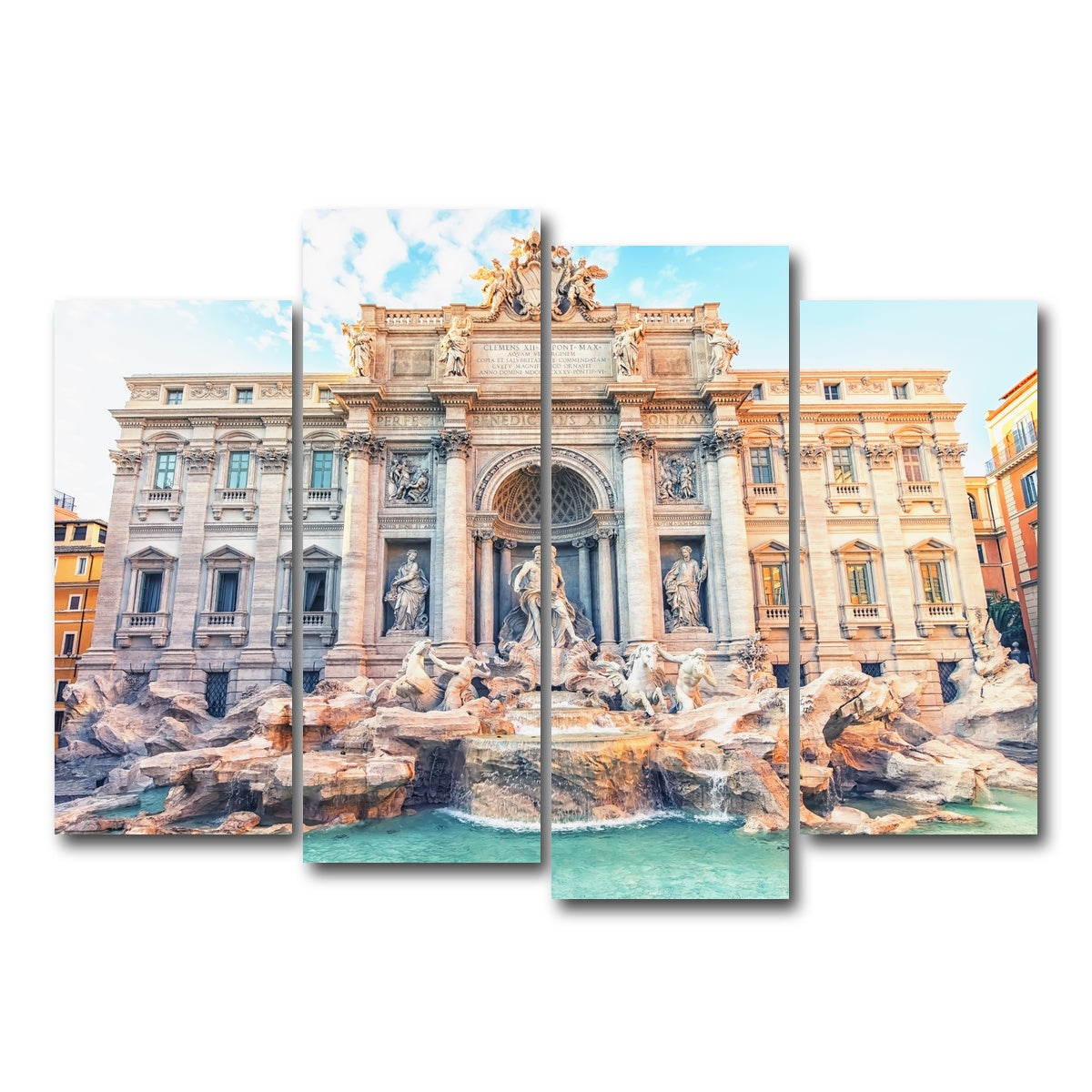 AUTO-MOCKUP WHITE | Trevi | 4 Piece | Gallery Wrap Canvas | group=4_normal
