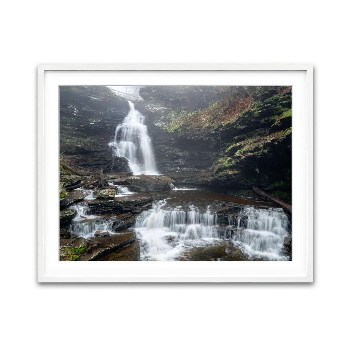 Framed Print 4x3 White