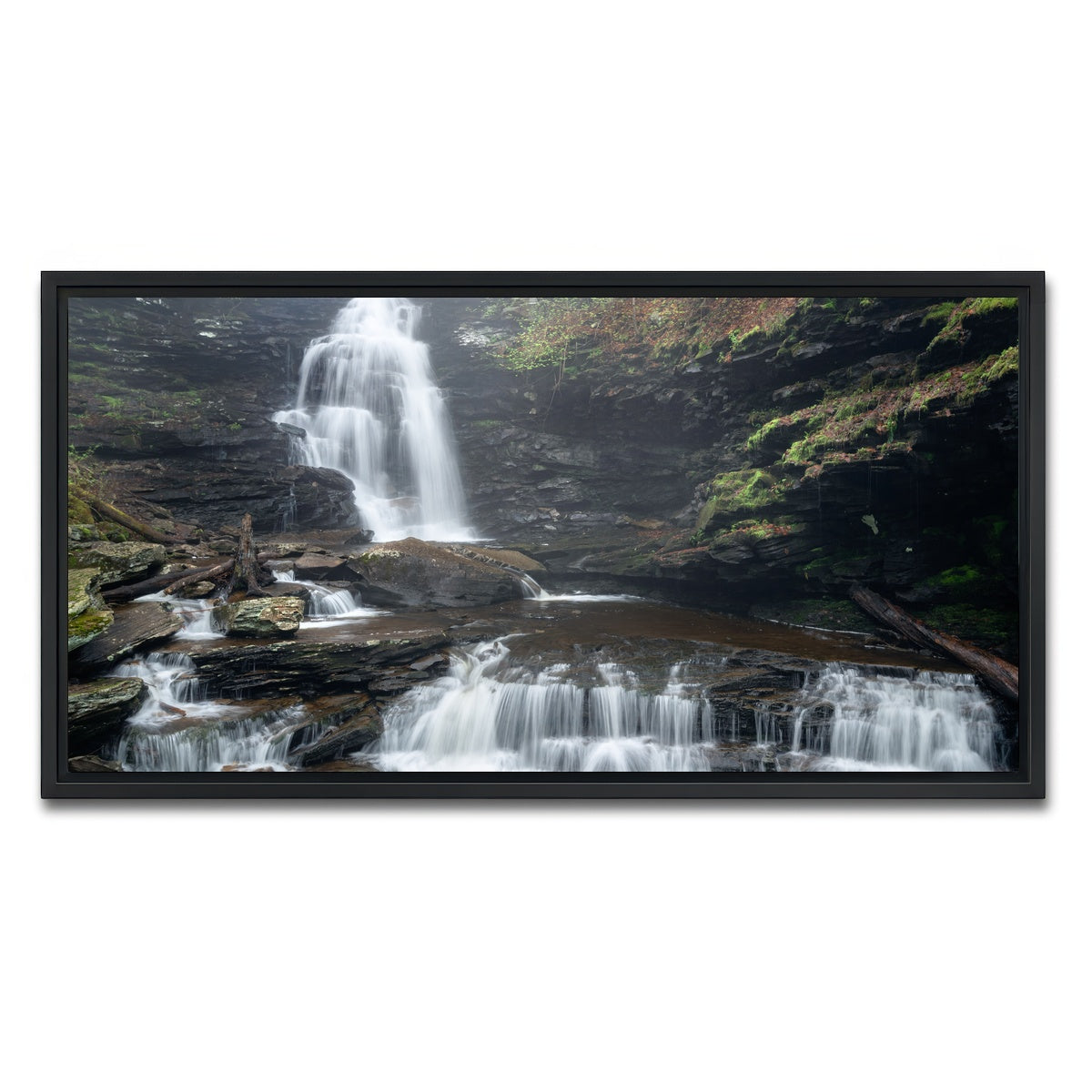 AUTO-MOCKUP WHITE | Triple Threat | 1 Piece | Black Framed Canvas | group=2x1