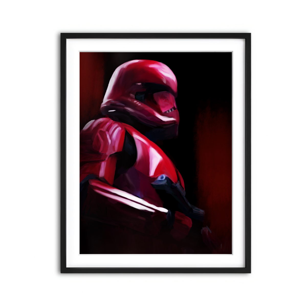 Framed Print 3x4 Black