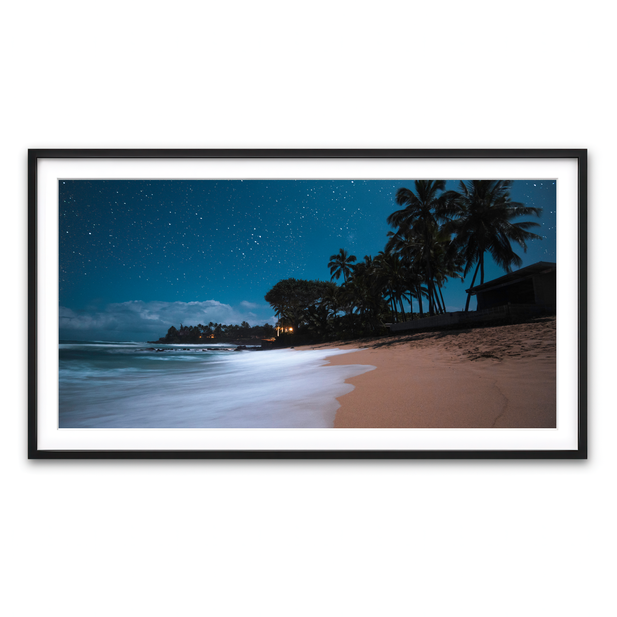 Framed Print 2x1 Black