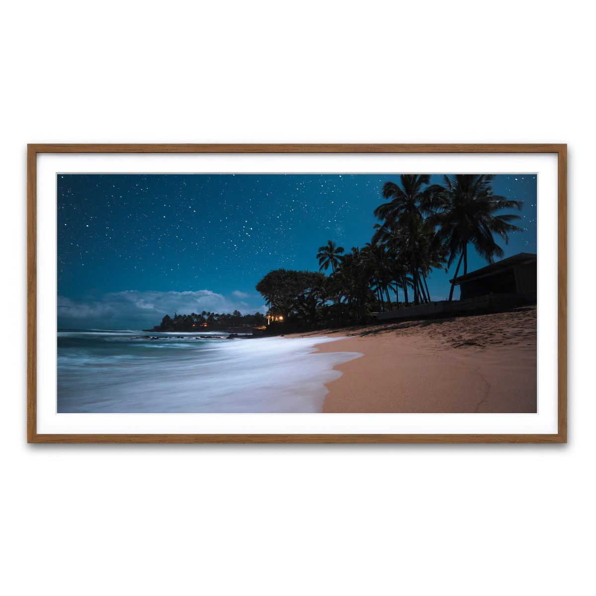 Framed Print 2x1 Walnut