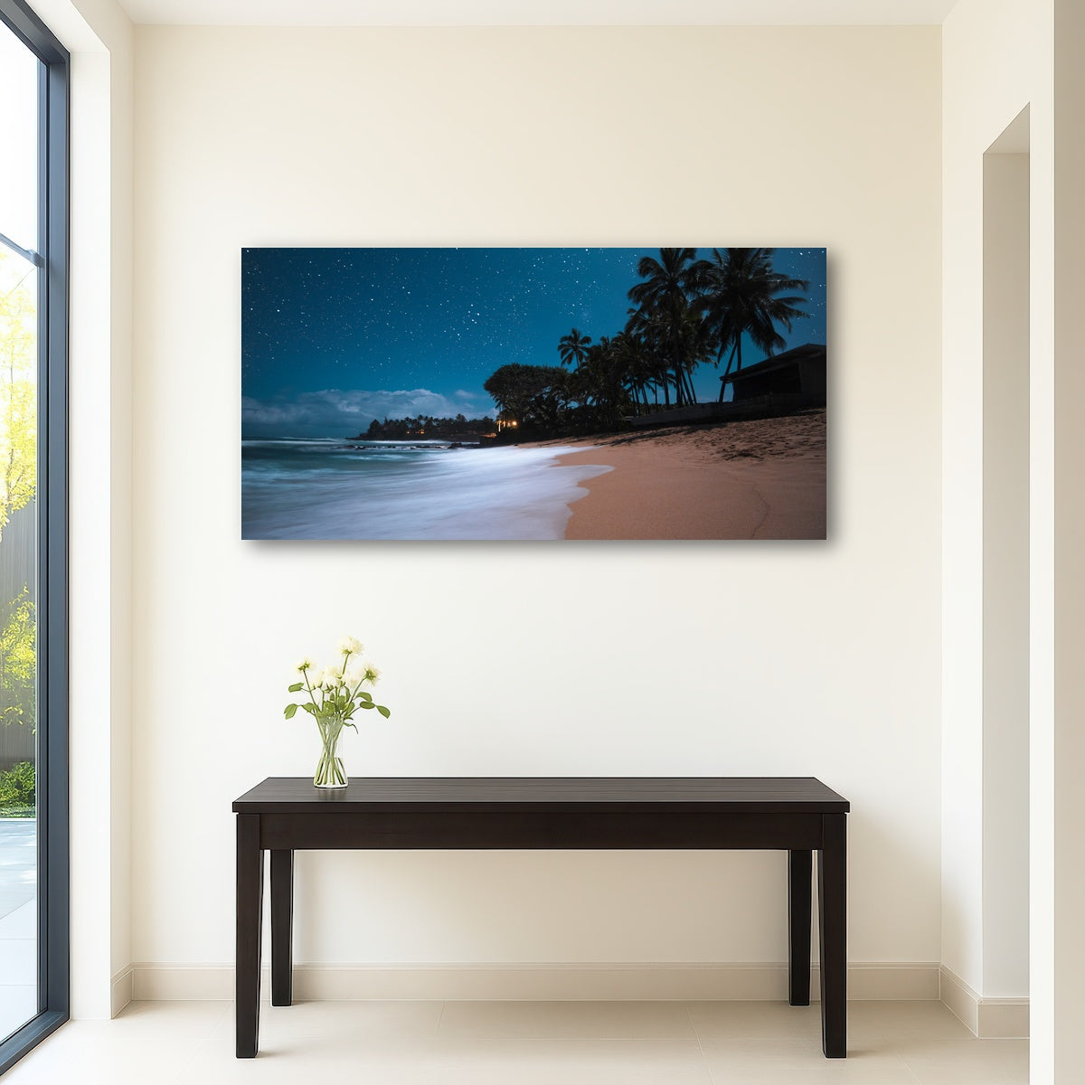AUTO-MOCKUP ROOM | Tropical Beach Night