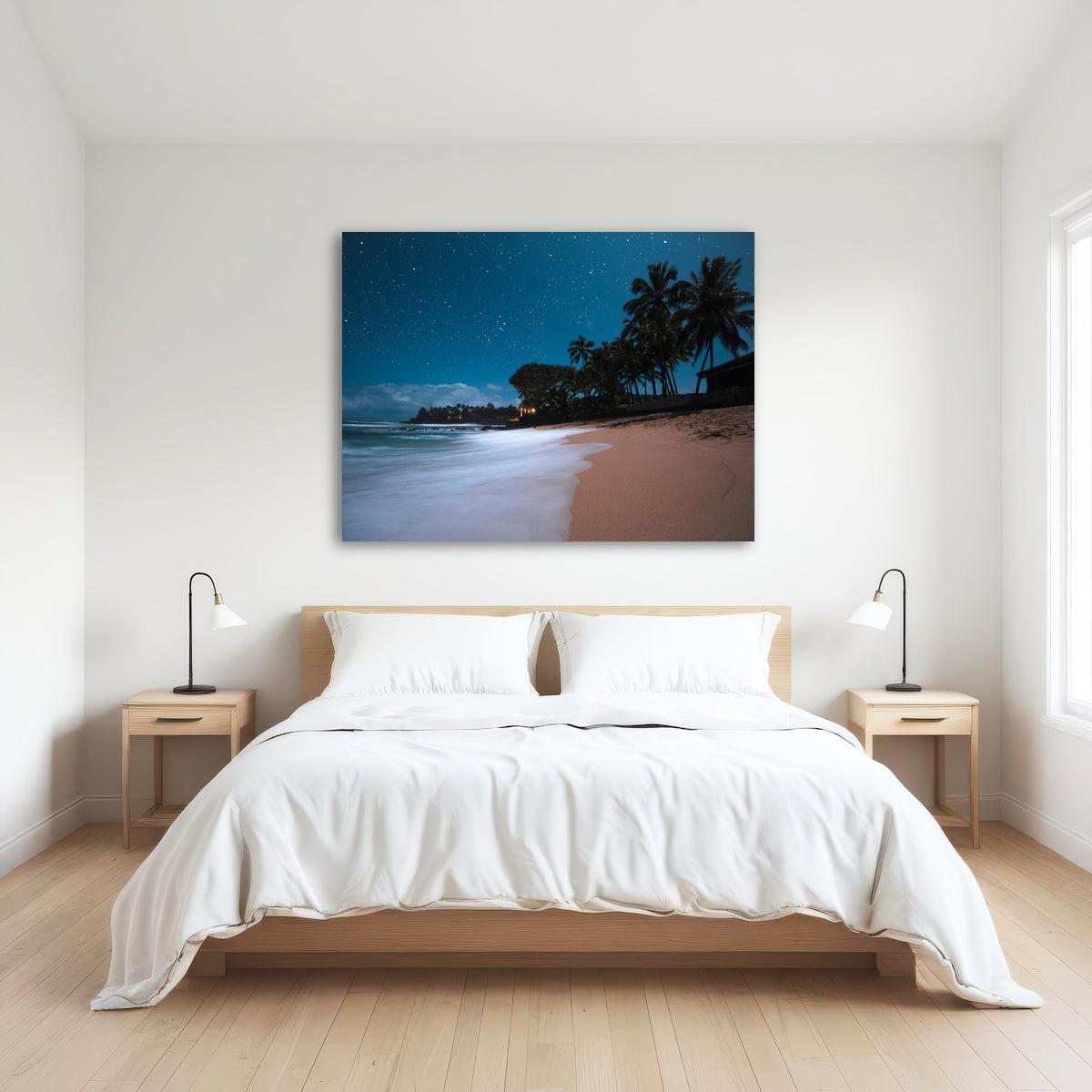 AUTO-MOCKUP ROOM | Tropical Beach Night