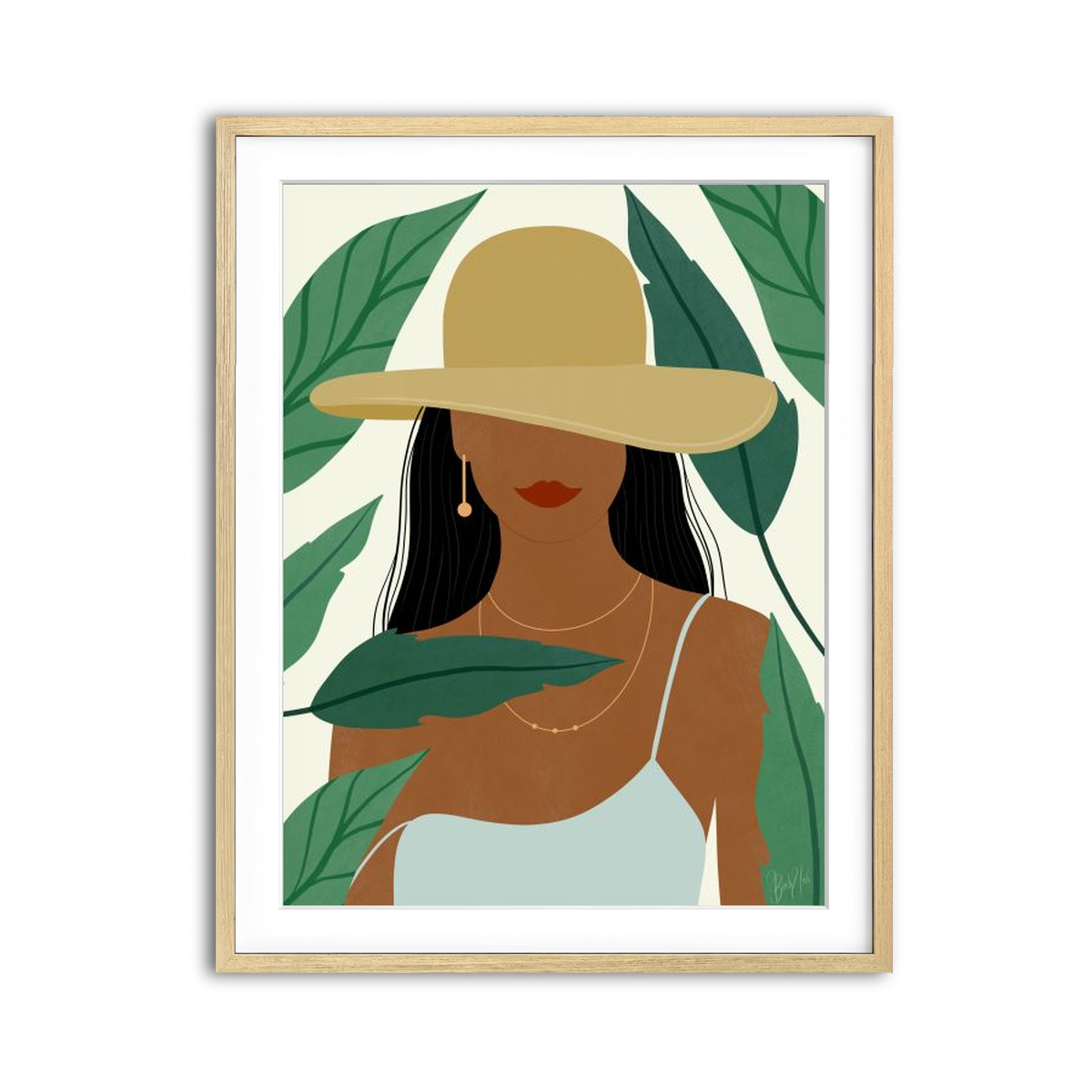 Framed Print 3x4 Natural