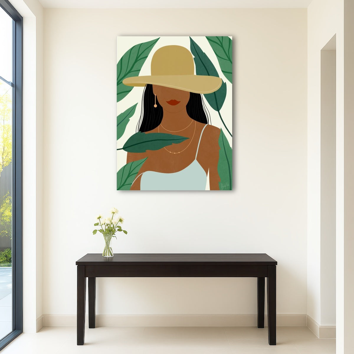 AUTO-MOCKUP ROOM | Tropical Girl