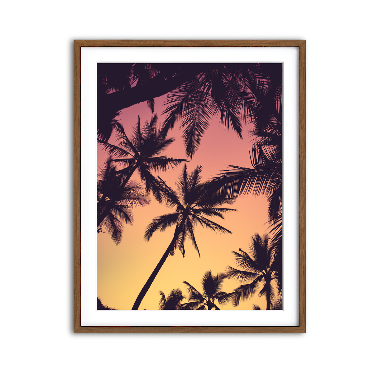 Framed Print 3x4 Walnut