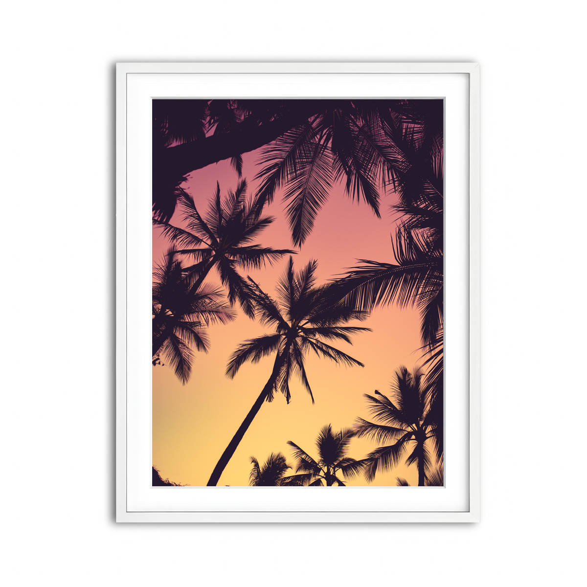 Framed Print 3x4 White