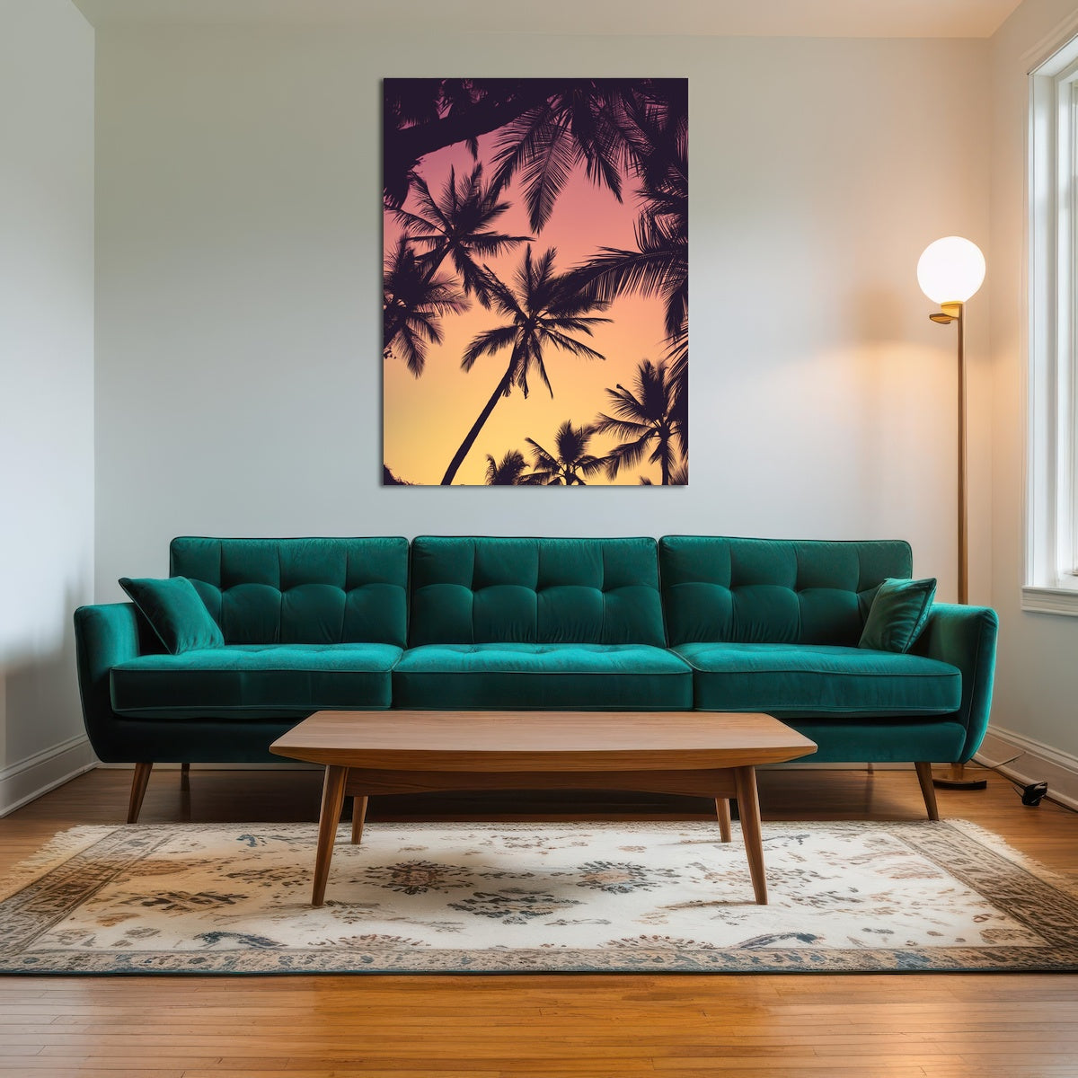 AUTO-MOCKUP ROOM | Tropical Palms